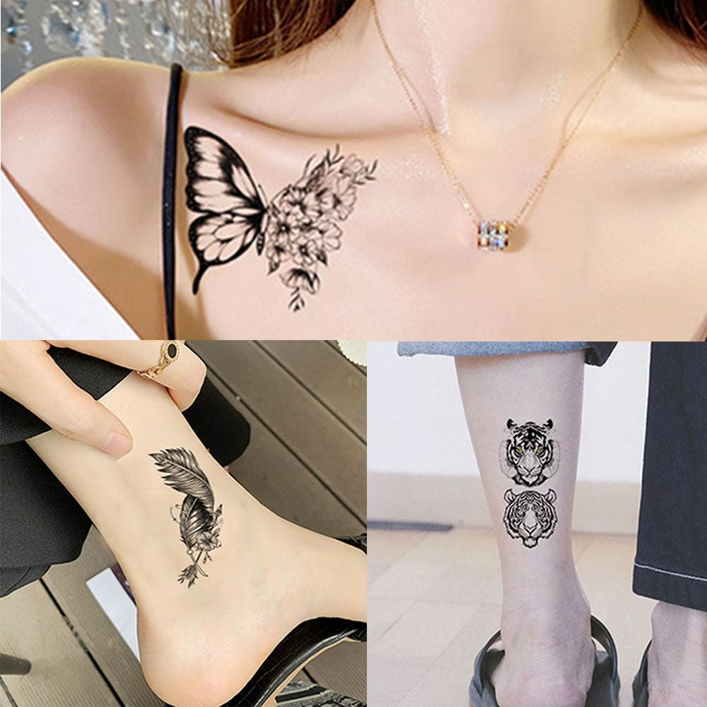 Fierce Tiger Tribal Tattoo Design – Tattoos Wizard Designs